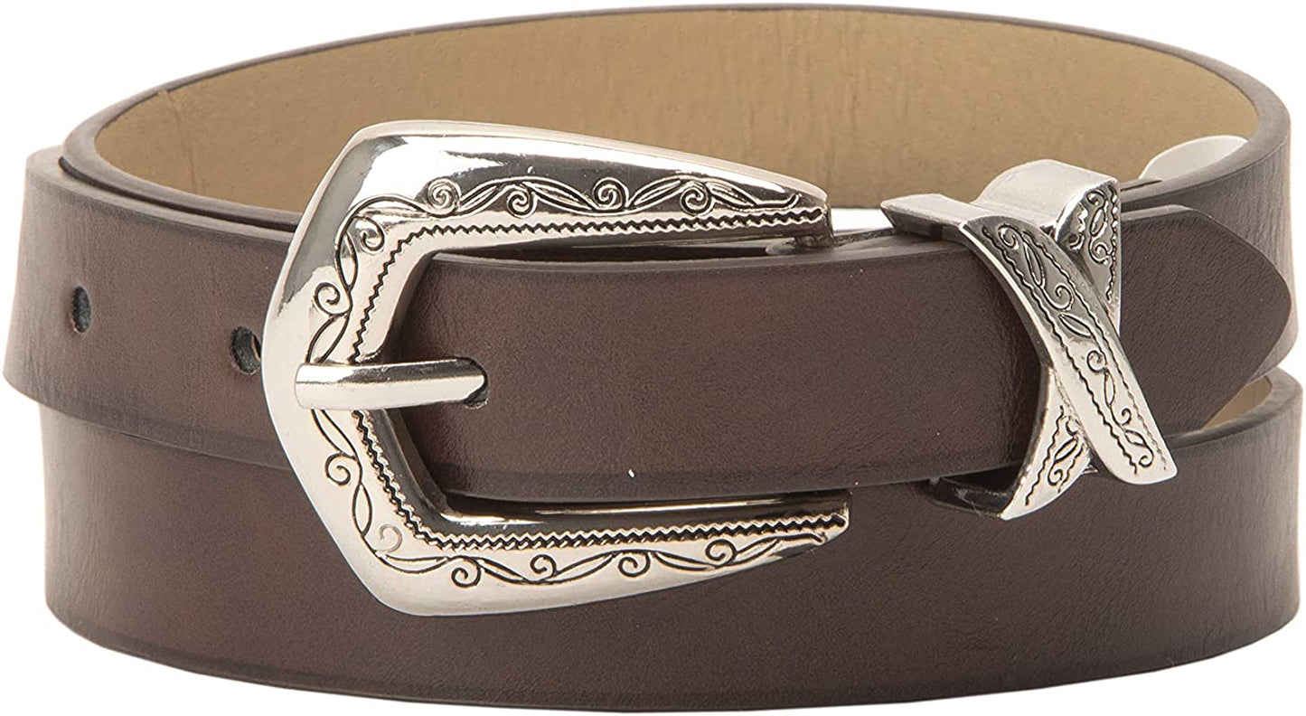 Jessica Simpson Women'S Fashion Casual Belt Apparel & Accessories > Clothing Accessories > Belts Jessica Simpson Vintage Brown 1 X-Large
