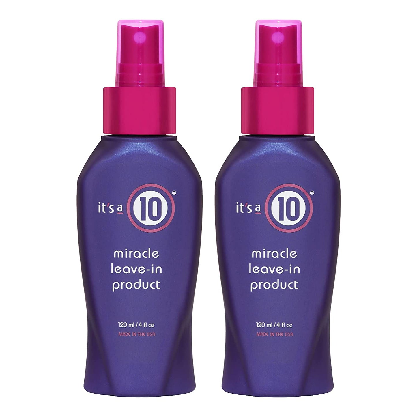 It'S a 10 Haircare Miracle Leave-In Product, 4 Fl. Oz. (Pack of 2) Health & Beauty > Personal Care > Hair Care It's a 10 Haircare 4 Fl Oz (Pack of 2)