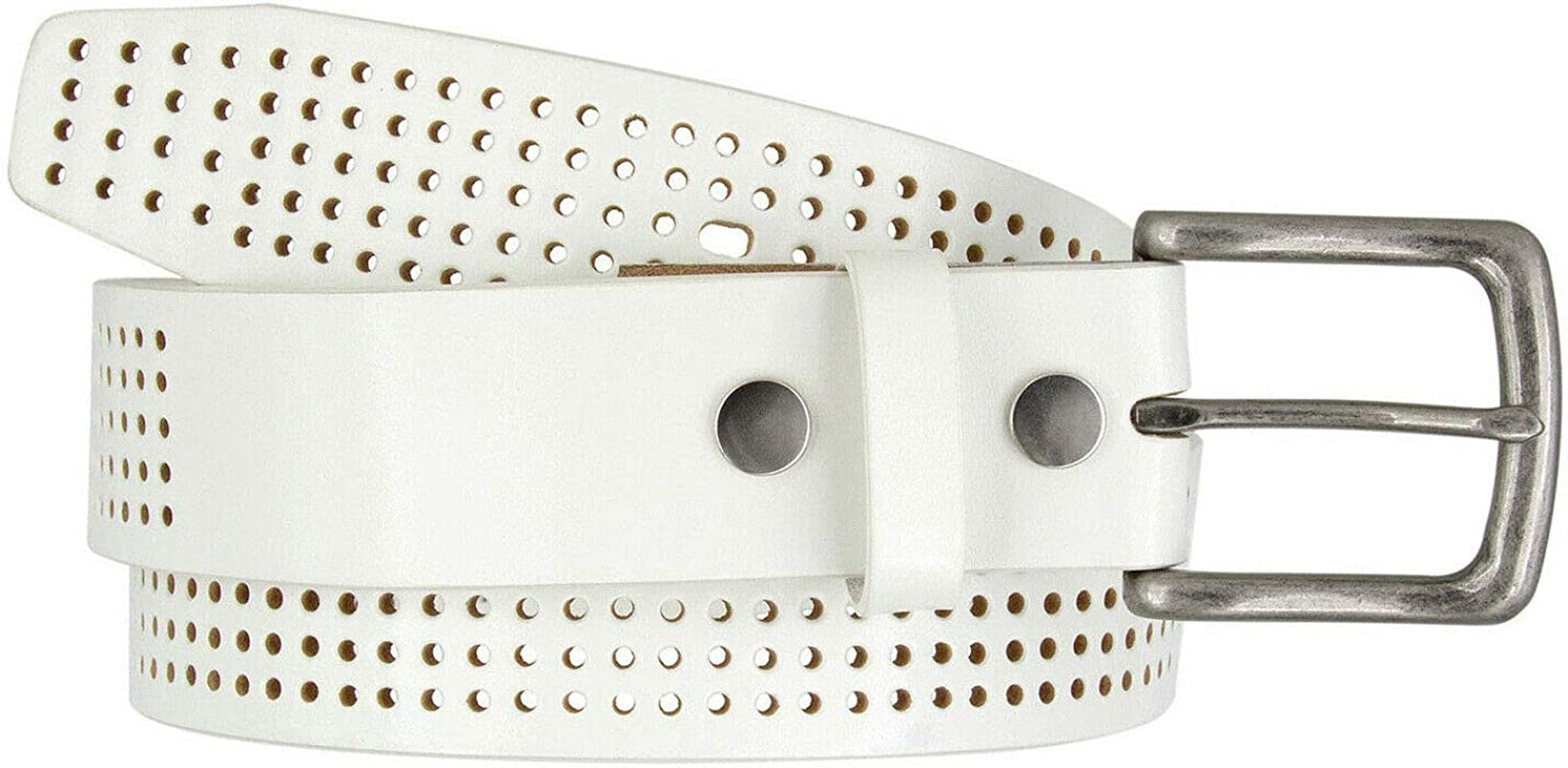 Western Floral Engraved Embossed Tooled Genuine Leather Belt Strap or Belt 1-1/2"(38Mm) Wide, Multi-Style Options Apparel & Accessories > Clothing Accessories > Belts Belts.com