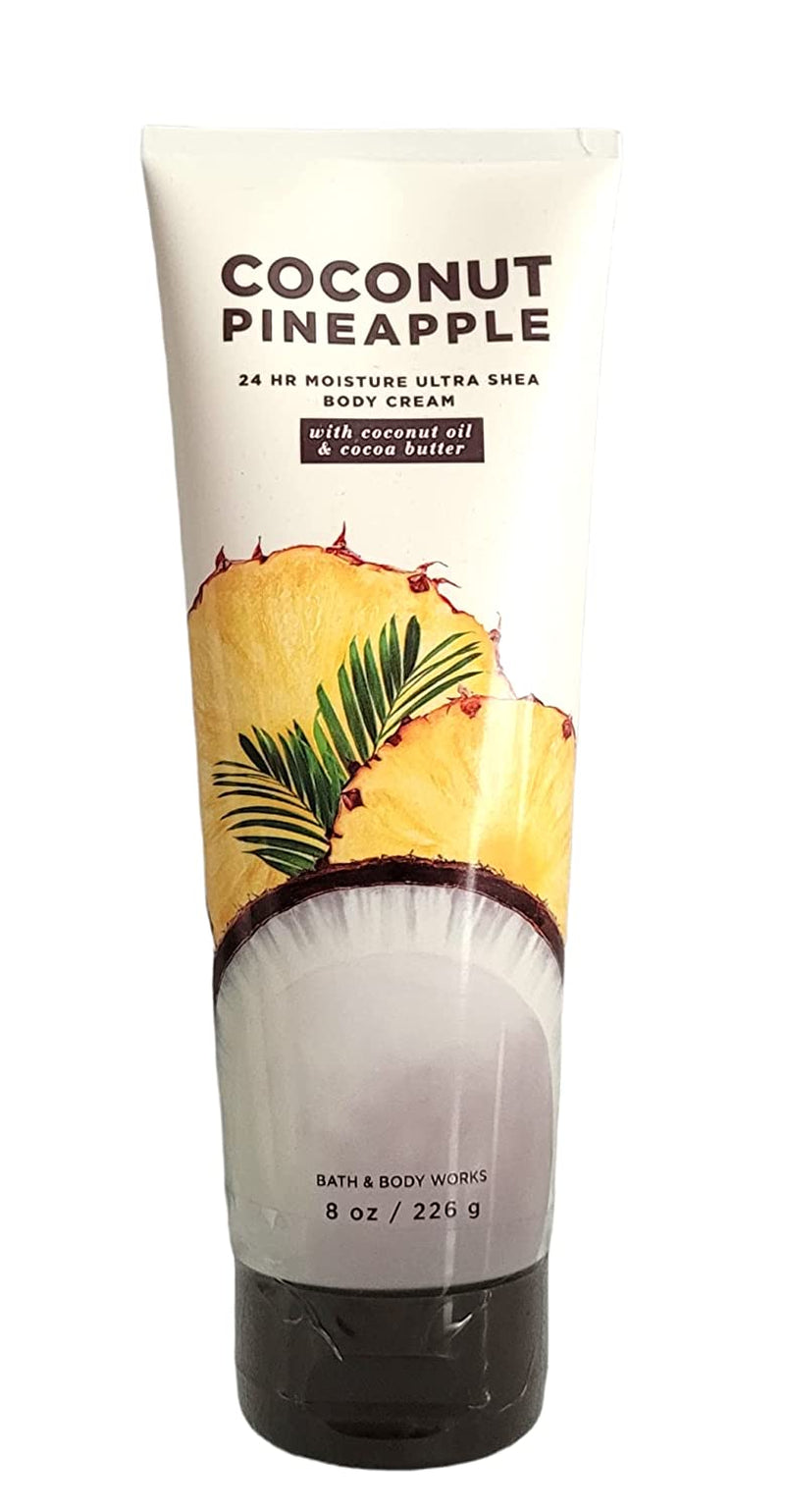 Bath and Body Works Coconut Pineapple Ultra Shea Body Cream 8 Ounce Health & Beauty > Personal Care > Cosmetics > Bath & Body Bath & Body Works