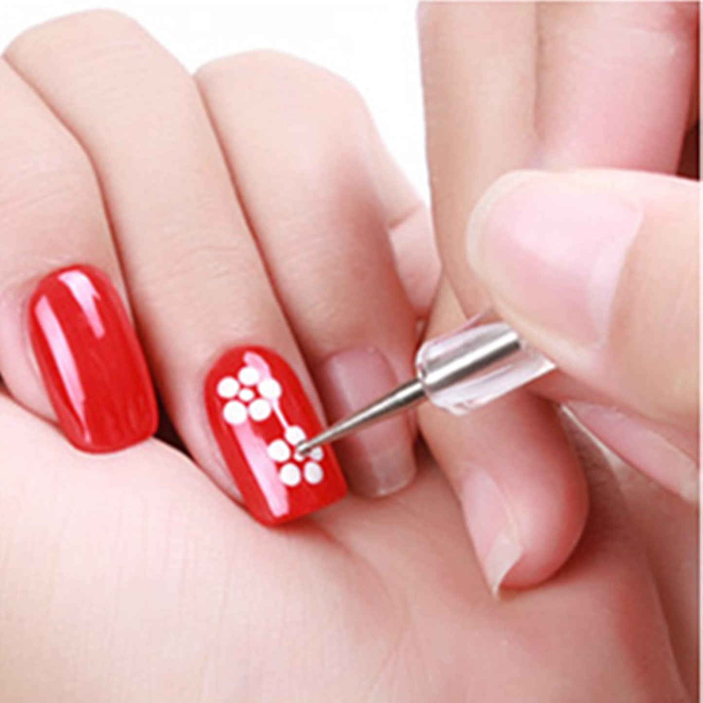 Jsdoin 5 Pc 2 Way Dotting Pen Tool Nail Art Tip Dot Paint Manicure Kit Health & Beauty > Personal Care > Cosmetics > Cosmetic Tools > Nail Tools Jsdoin