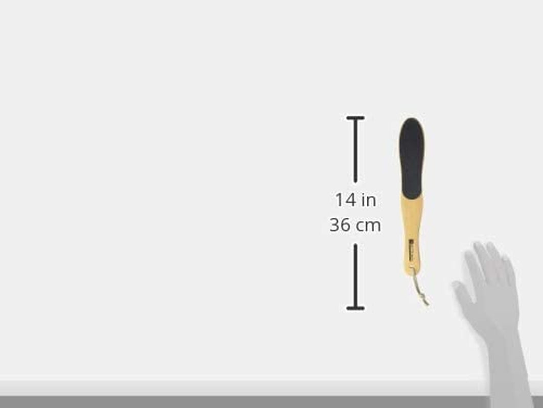 JJ Autumn Professional Pedicure Foot File Callus Remover with Double Sided Foot Scrubber for Dry and Wet Feet | Coarse & Fine Two-Sided Scraper | Foot Scraper for Dead Skin | Spa Quality Foot Filer Feet Rasp | Gentle & Friendly Foot File Health & Beauty > Personal Care > Foot Care JJ Autumn