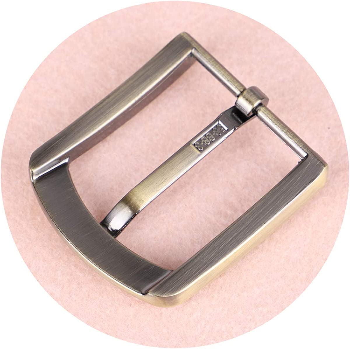 Mcfanbe 1.5 Inches (38-40 Mm) Belt Buckle Single Prong Square Replacement Buckle for Men Women Belt Apparel & Accessories > Clothing Accessories > Belt Buckles McFanBe