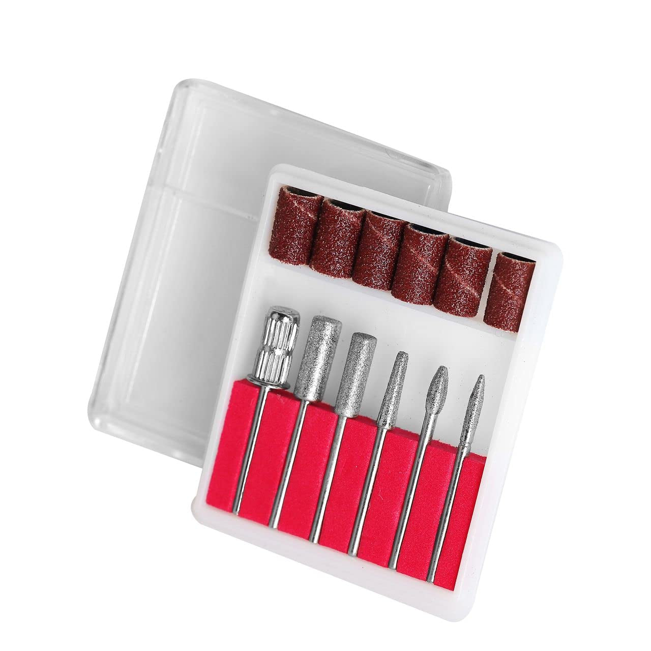 Elle Breeze 10 Pcs Diamond Nail Drill Bits Set for Acrylic Nail Professional Cuticle Drill Bit Manicure Tool for Home Salon Spa Health & Beauty > Personal Care > Cosmetics > Cosmetic Tools > Nail Tools Elle Breeze 6 Piece Set