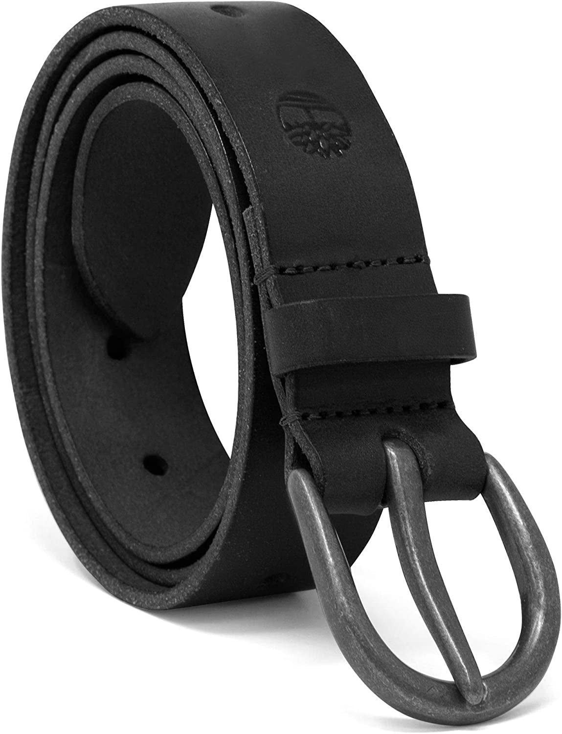 Timberland Women'S Casual Leather Belt for Jeans Apparel & Accessories > Clothing Accessories > Belts Timberland Black (Oval) Small (28-32)