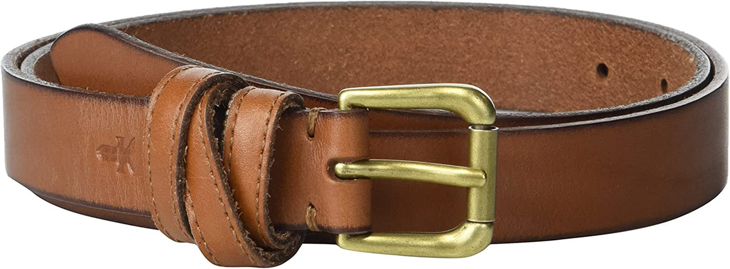Frye Women'S 25Mm Leather Belt Apparel & Accessories > Clothing Accessories > Belts Frye Tan X-Large