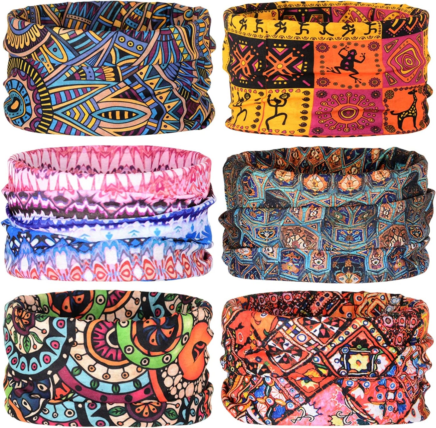 Headwear, Head Wrap, Neck Gaiter, Headband, Fishing Mask, Magic Scarf Face Bandana Mask Neck Tube Balaclava for Sport Apparel & Accessories > Clothing Accessories > Headwear NEXTOUR A-gorgeous