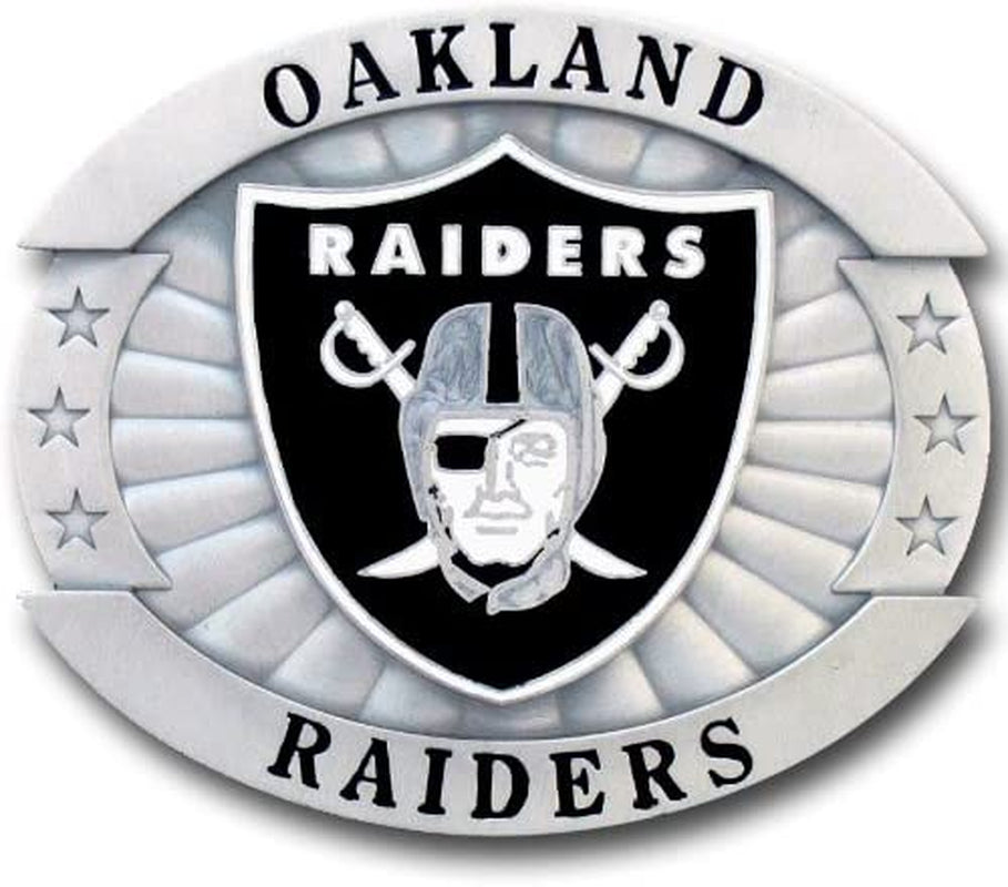 Siskiyou Sports NFL Unisex-Adult Oversized Buckle Apparel & Accessories > Clothing Accessories > Belt Buckles Siskiyou Oakland Raiders Oakland Raiders One Size