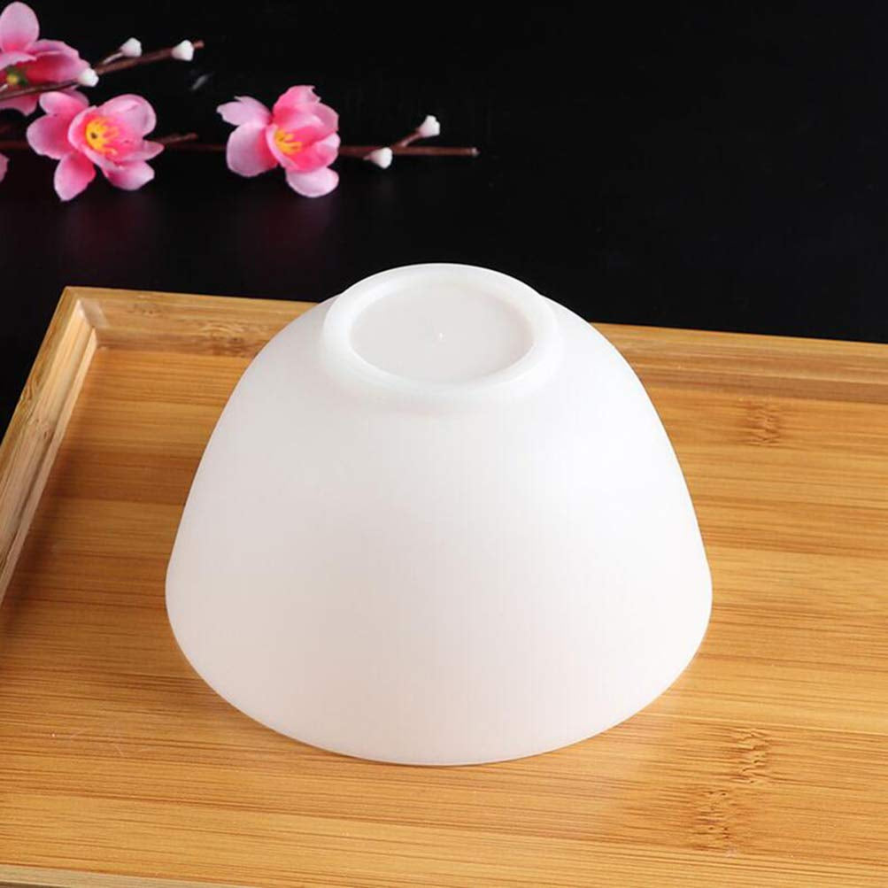 Healifty 3Pcs Diy Face Mixing Bowl Face Mask Bowl Facial Mud Bowl Silicone Bowl Cosmetic Beauty Tool for Home Salon Spa Face Skin Applicator Bowl (White) Health & Beauty > Personal Care > Cosmetics > Cosmetic Tools > Skin Care Tools Healifty