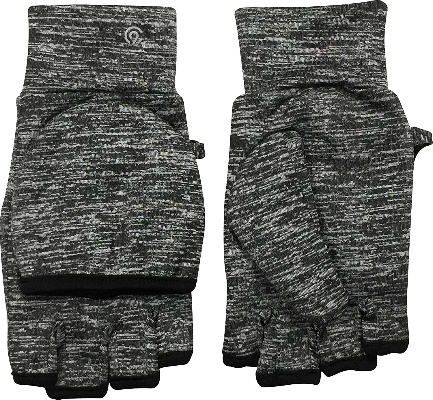 C9 Champion Women'S Everyday Flip Top Mitten and Fingerless Glove with Reflective Detail Apparel & Accessories > Clothing Accessories > Gloves & Mittens C9 Champion Grey One Size