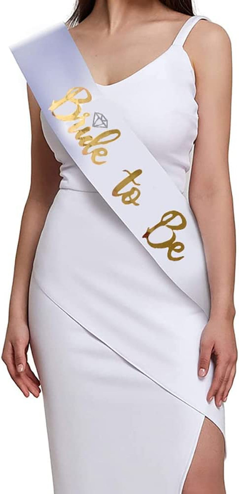 Bride to Be Sash, Bachelorette Party Sash Bachelorette Party Decorations Party Favors Accessories (Gold) Apparel & Accessories > Clothing Accessories > Sashes Delphinus