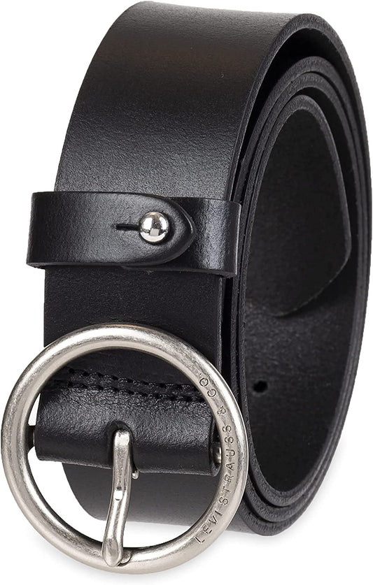 Levi'S Women'S Casual Leather Belt Apparel & Accessories > Clothing Accessories > Belts KYLIE MAX Black Small