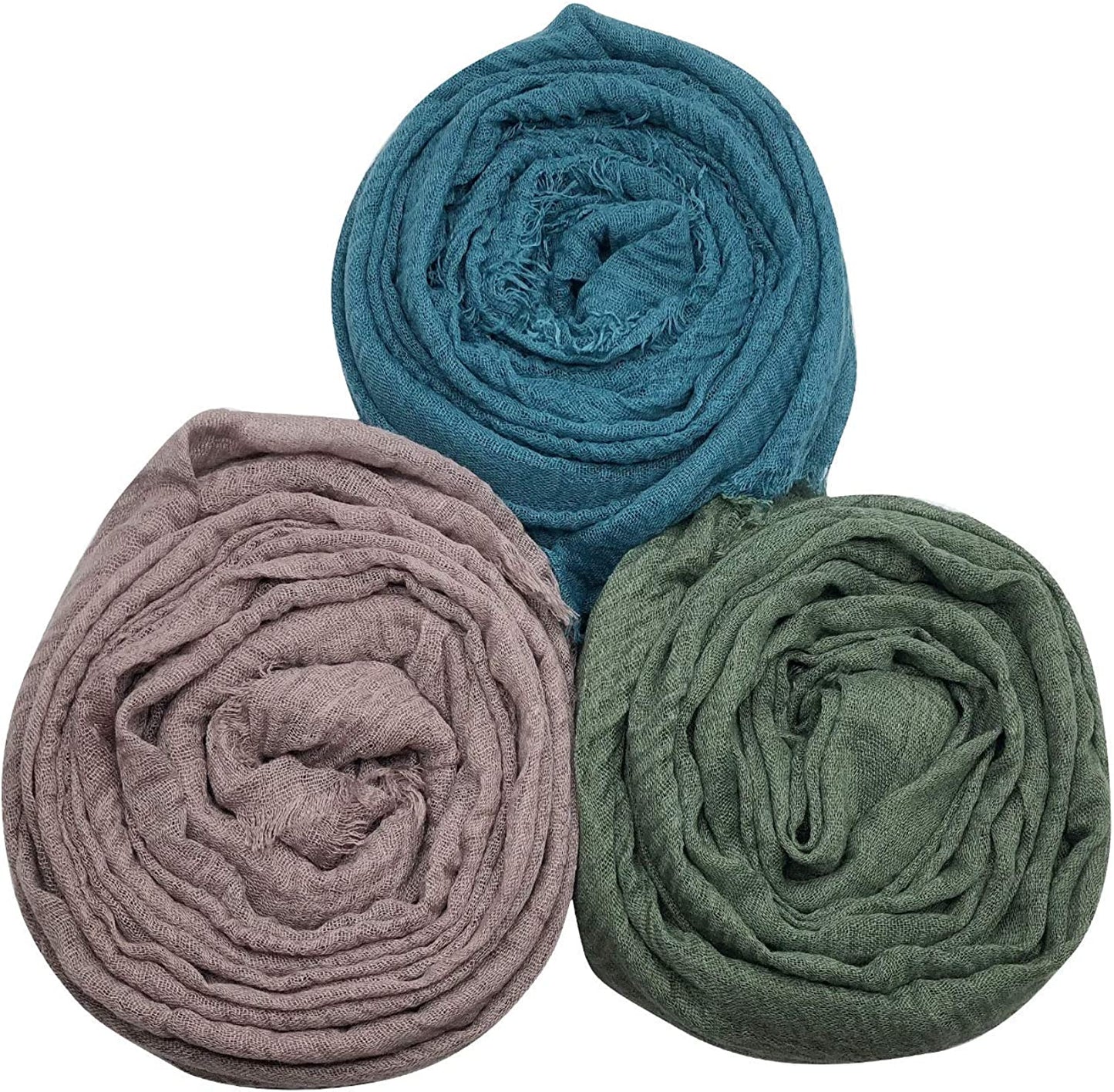 MANSHU 6 PCS Women Soft Scarf Shawl Long Scarf, Scarf and Wrap, Big Head Scarf Apparel & Accessories > Clothing Accessories > Scarves & Shawls MANSHU
