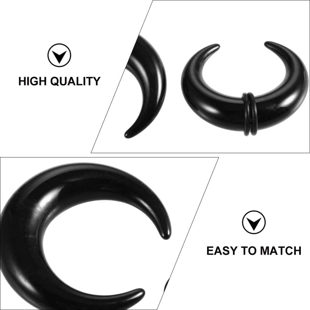 Generic 8Pcs Ear Stretching Kit Acrylic Body Piercing Kit Acrylic Tapers and Plugs Spiral Taper Tunnels Septum Horn Ear Expansions for Men Women Body Jewelry Apparel & Accessories > Jewelry > Body Jewelry Generic
