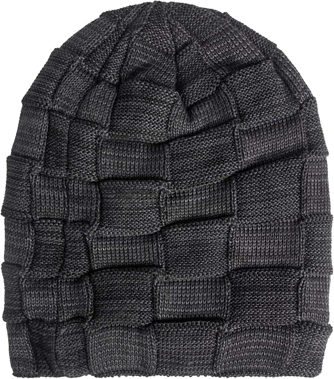 Ousipps 2 Pack Winter Hats for Men Women, Baggy Mens Beanies for Winter Ski Snow Skull Hats Black Beanie for Men and Women Apparel & Accessories > Clothing Accessories > Hats Ousipps