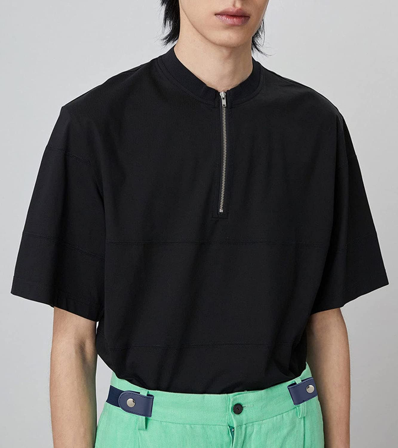 No Buckle Women/Men Stretch Belt, Invisible Elastic Belt for Jeans Pants Dresses Apparel & Accessories > Clothing Accessories > Belts maikun