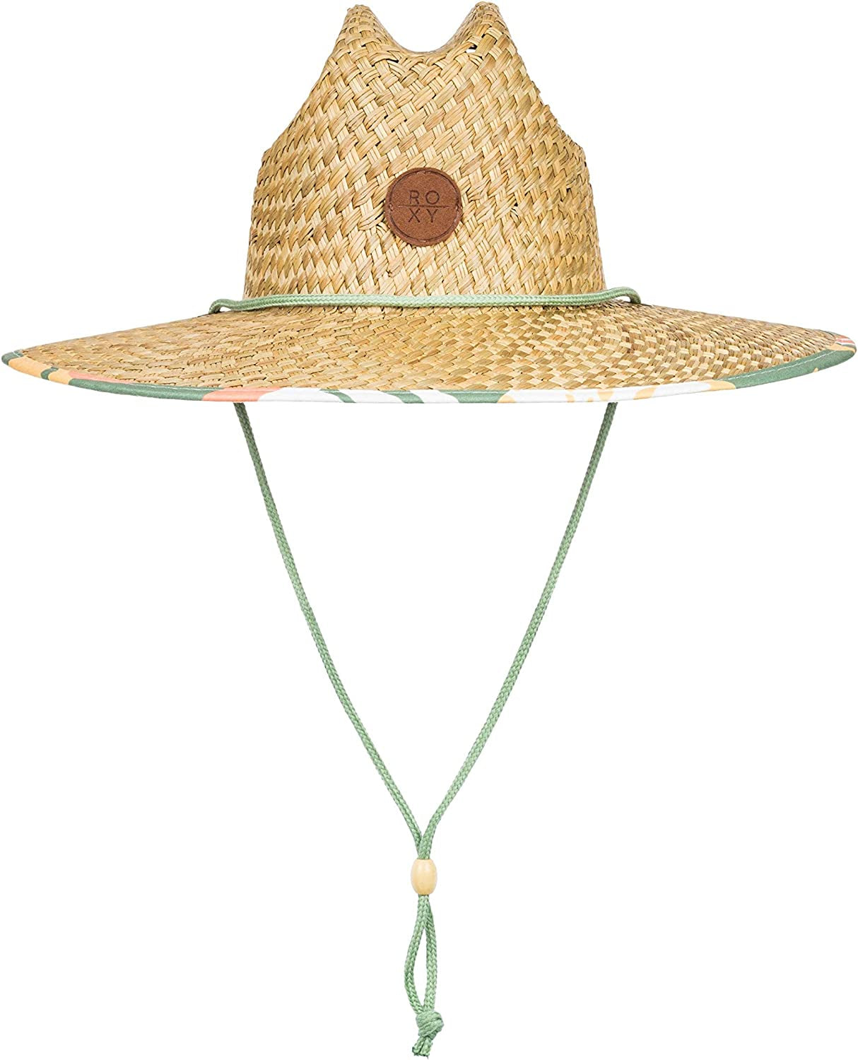 Roxy Women'S Pina to My Colada Straw Hat Apparel & Accessories > Clothing Accessories > Hats Roxy Turf Green Undertone S 212 Medium-Large
