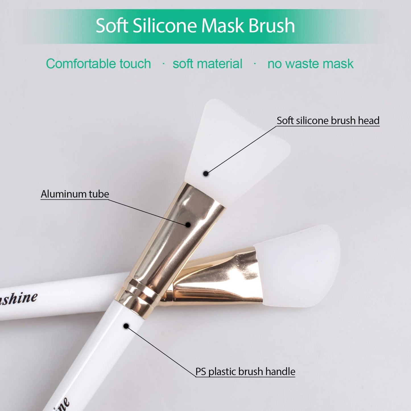 Face Mask Mixing Bowl Set, Facial Mask Mixing Tool Kit with Plastic Mask Bowl Silicone Mask Brushes Measuring Cup Stick Spatulas Facial Sponge (10PCS) Health & Beauty > Personal Care > Cosmetics > Cosmetic Tools > Skin Care Tools fenshine