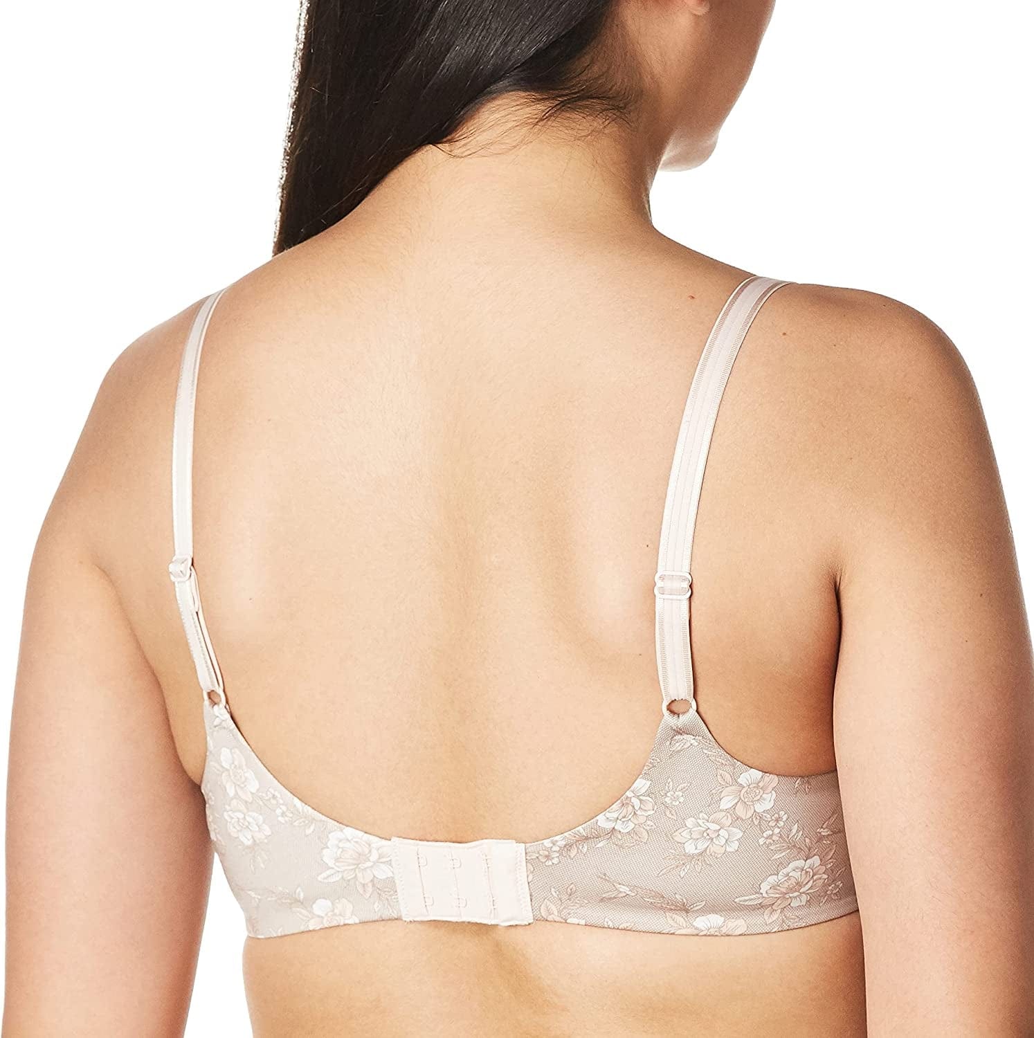 Bali One Smooth U Underwire Bra, Smoothing Shapewear Bra, Concealing Full-Coverage Bra with Front-To-Back Smoothing