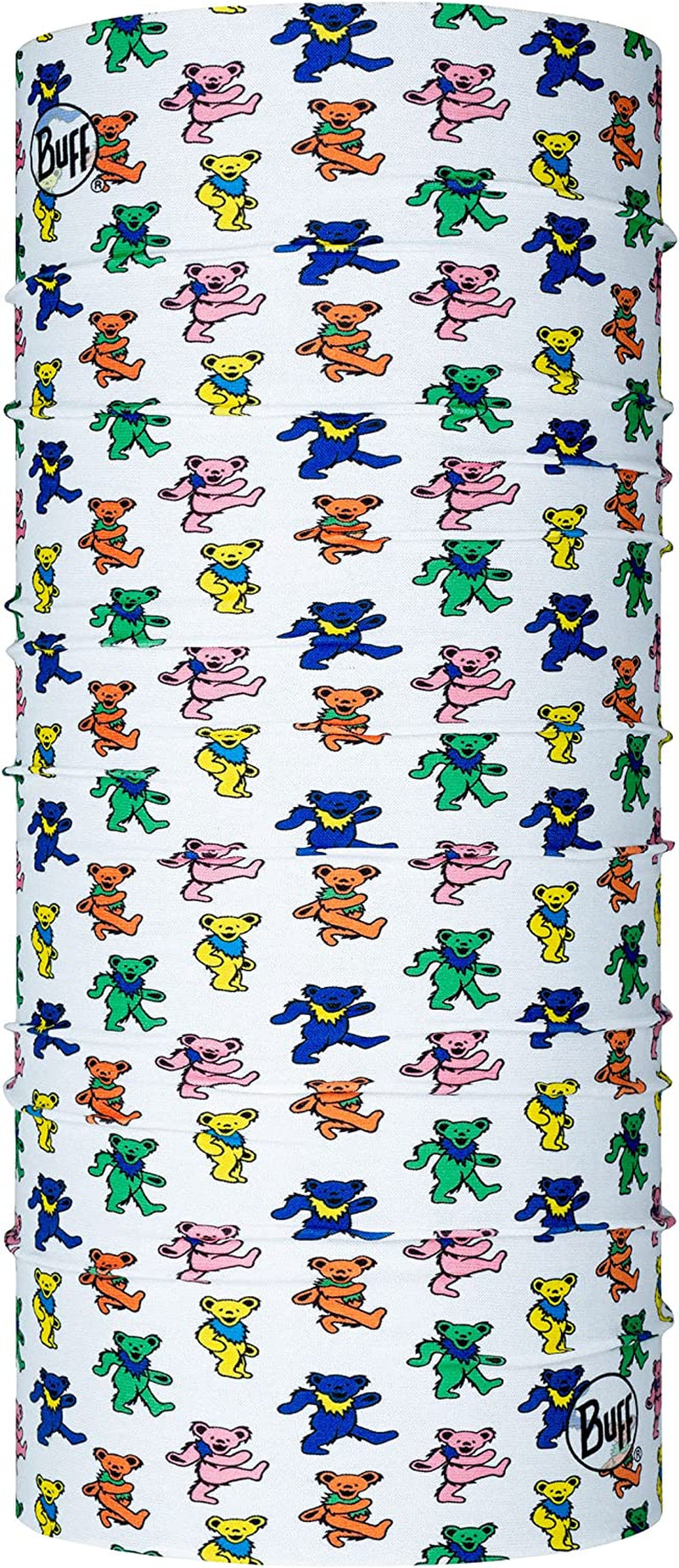 BUFF Unisex-Adult Original Ecostretch Ultra Stretch Fabric Worn 12+ Ways Apparel & Accessories > Clothing Accessories > Headwear BUFF Grateful Dead Dancing Bears One Size