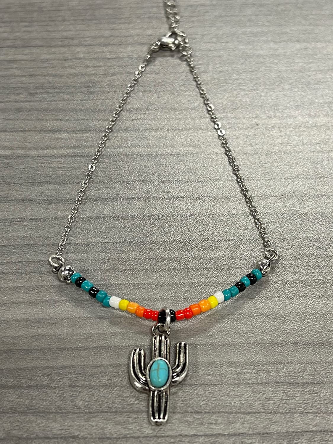 Kiwibonbon Anklets for Women Girls Boho Colorful Beads Ankle Bracelets Apparel & Accessories > Jewelry > Anklets KIWIBONBON