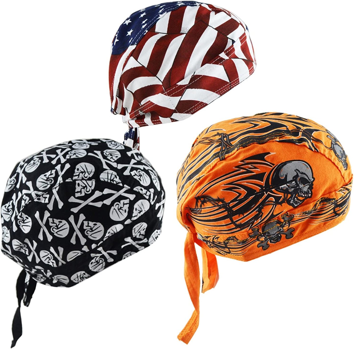 Cycling Doo RAG Skull Cap Hat Bandana Head Wrap Breathable Helmet Liner Apparel & Accessories > Clothing Accessories > Bandanas & Headties Yiwu Zhutong E-Commerce Co., Ltd Set1