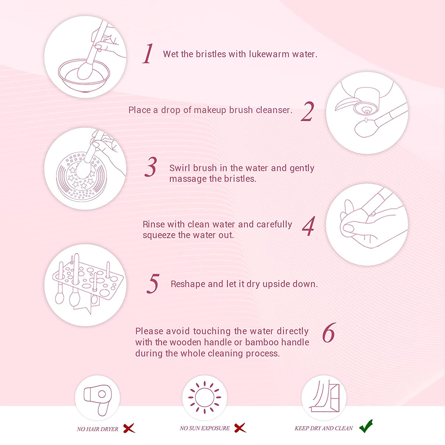 Jessup 15Pcs Professional Makeup Brushes Set Make up Brush Tools Kit Eye Liner Shader Wood Handle Natural-Synthetic Hair Brushes Pearl Black/Rose Gold T157 Health & Beauty > Personal Care > Cosmetics > Cosmetic Tools > Makeup Tools Jessup