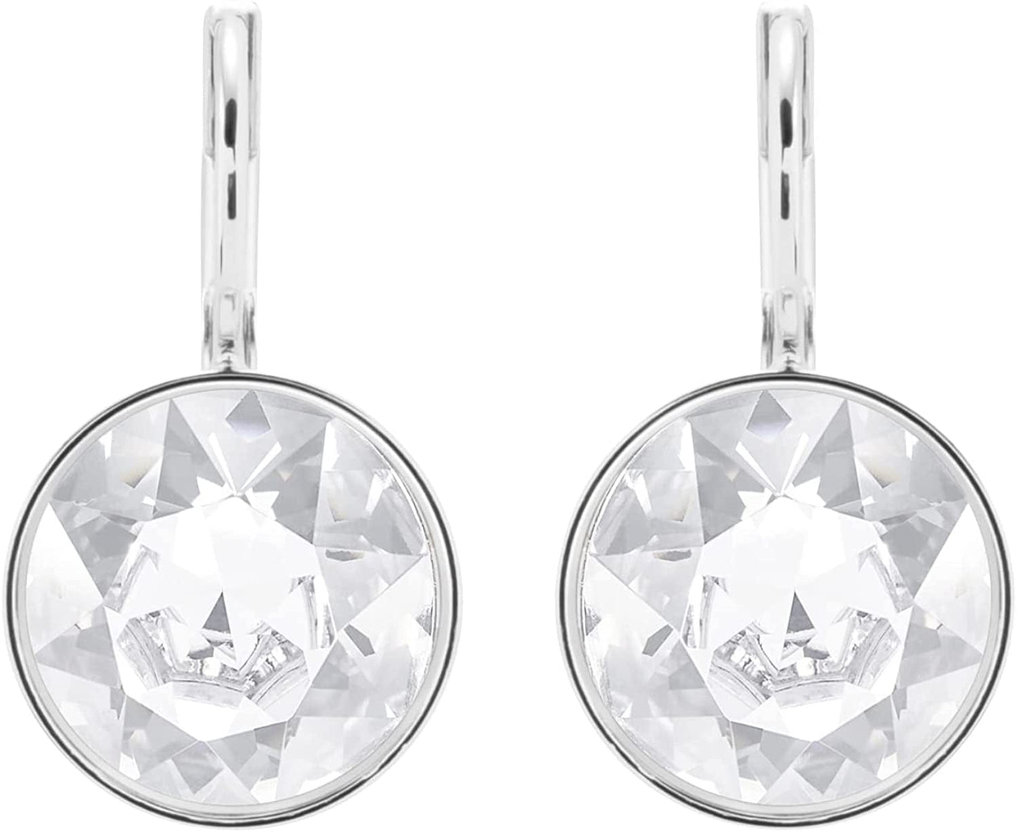 Bella Earrings Jewelry Collection, Gray Crystals, Pink Crystals, Clear Crystals