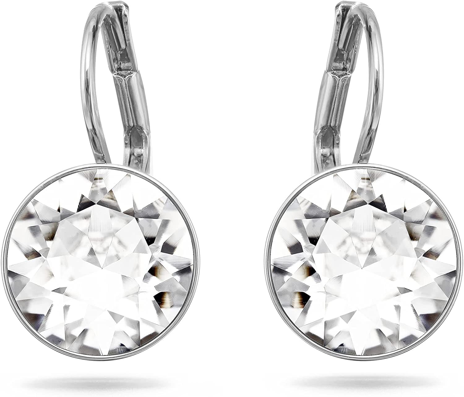 Bella Earrings Jewelry Collection, Gray Crystals, Pink Crystals, Clear Crystals Mini Clear Round Crystals