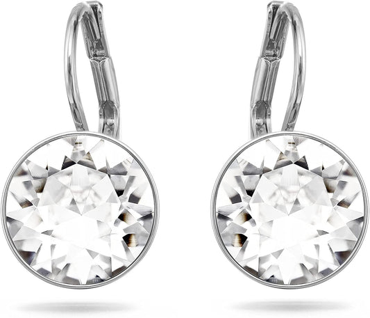 Bella Earrings Jewelry Collection, Gray Crystals, Pink Crystals, Clear Crystals Mini Clear Round Crystals