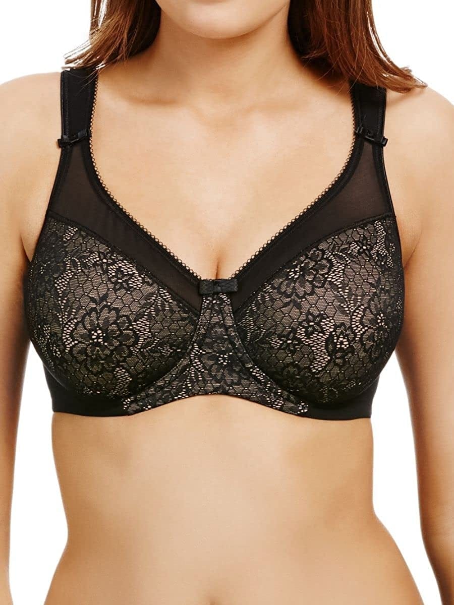 Berlei Women'S Beauty Everyday Minimizer Bra Black (Black) / 40D