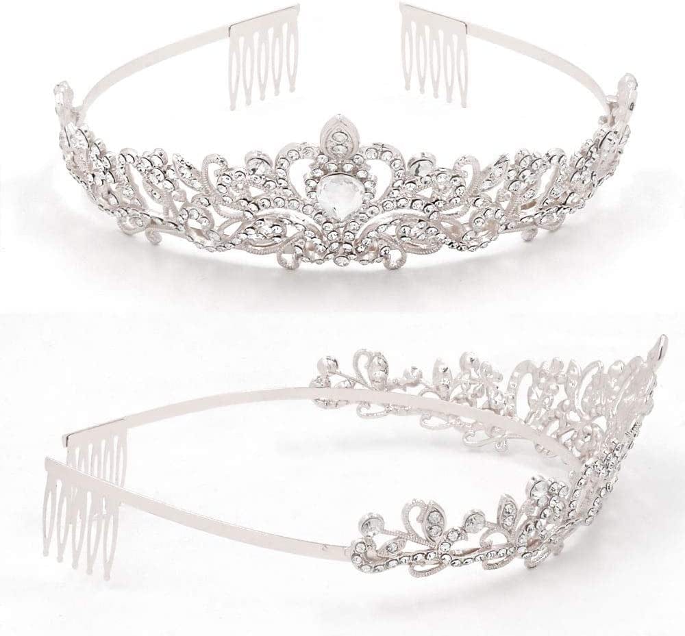 "Birthday Queen"Sash and Rhinestone Crown Set - Glitter Silver Fabric with Black Foil Letters Birthday Sash for Women + Rhinestone Crown Set Birthday Party Gifts Birthday Party Supplies Apparel & Accessories > Clothing Accessories > Sashes YULIPS