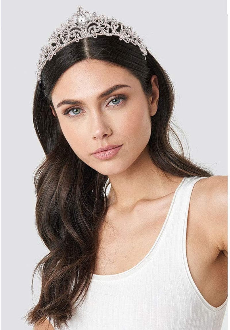 "Birthday Queen"Sash and Rhinestone Crown Set - Glitter Silver Fabric with Black Foil Letters Birthday Sash for Women + Rhinestone Crown Set Birthday Party Gifts Birthday Party Supplies Apparel & Accessories > Clothing Accessories > Sashes YULIPS