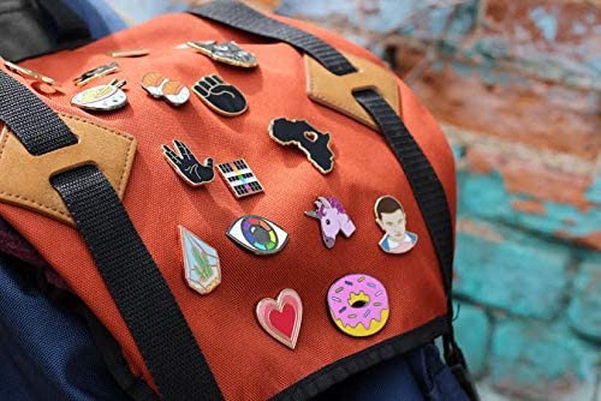 - Black Lives Matter Enamel Pin - BLM Pride & Protest Lapel Pin - Gold and Black Pin for Backpacks, Hats, Jackets & Bags 1