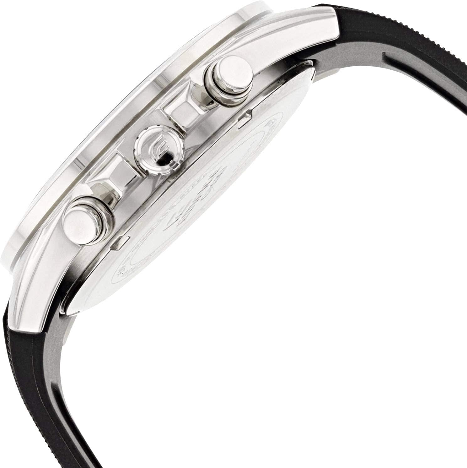 Black Plastic Watch-Efv-550P-1Avuef