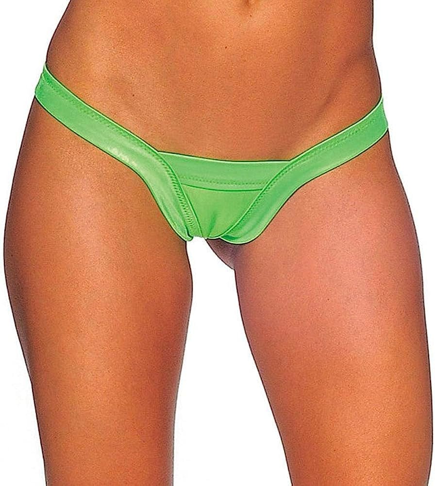 BODYZONE Women'S Comfort V Thong Neon Green / One Size