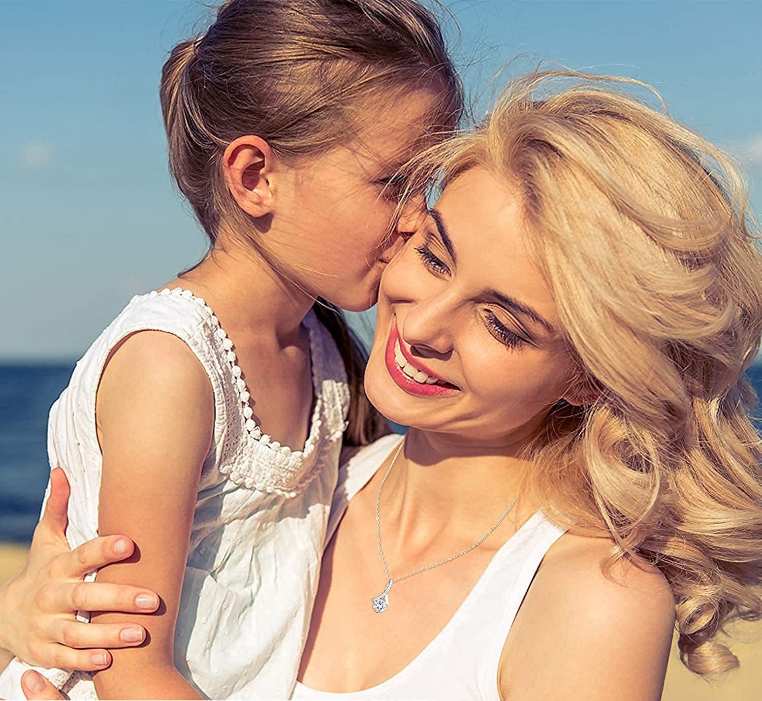 Bonus Mom Gifts from Daughter, Stepmother Mother in Law Gifts, 925 Sterling Silver Necklace, Gifts for Stepmom, Bonus Mom Necklace, Mother in Law Gifts, Adoption Gifts