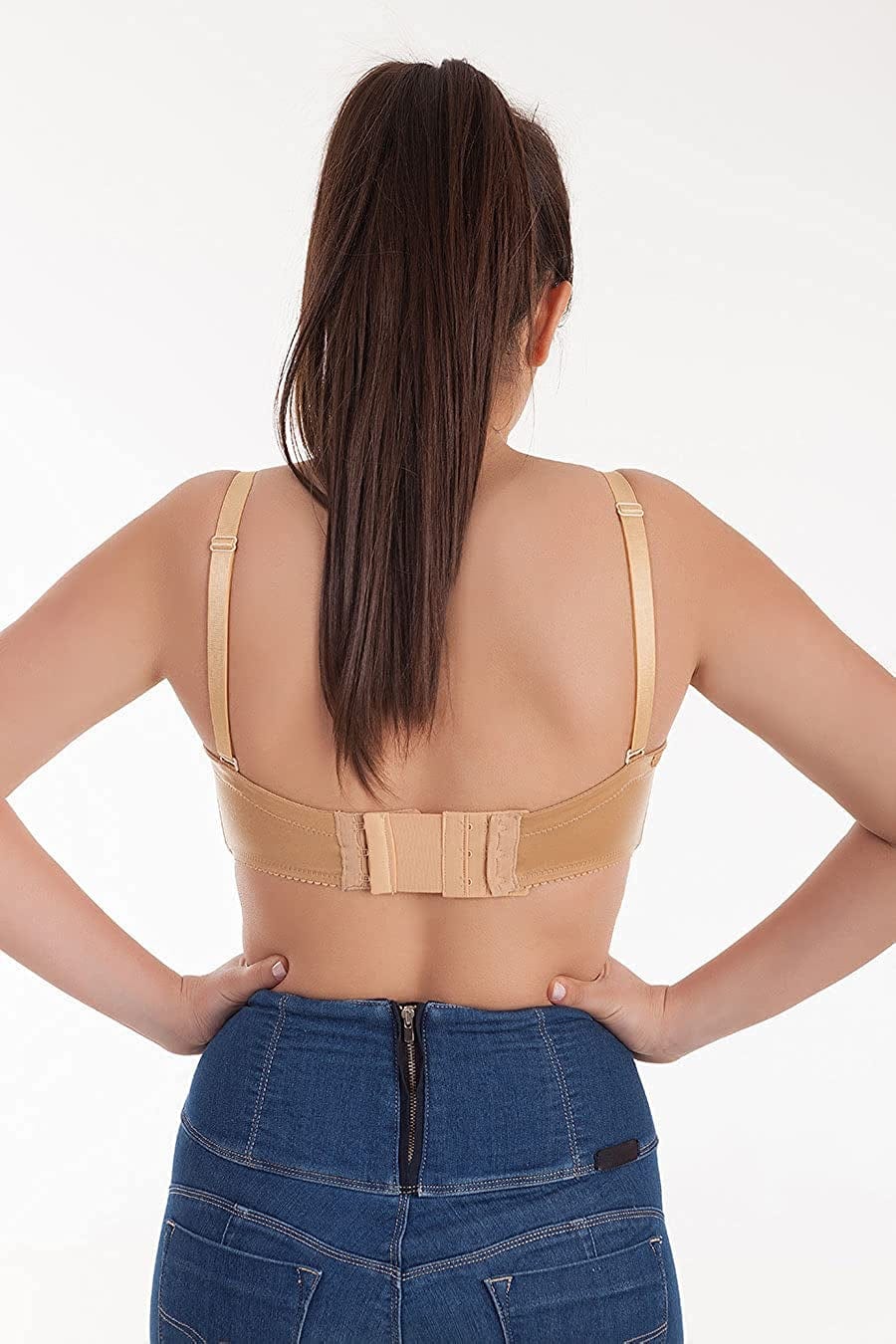 Bra Extender 3 Hook Elastic Stretchy Bra Band Extension 3Pcs-Pack