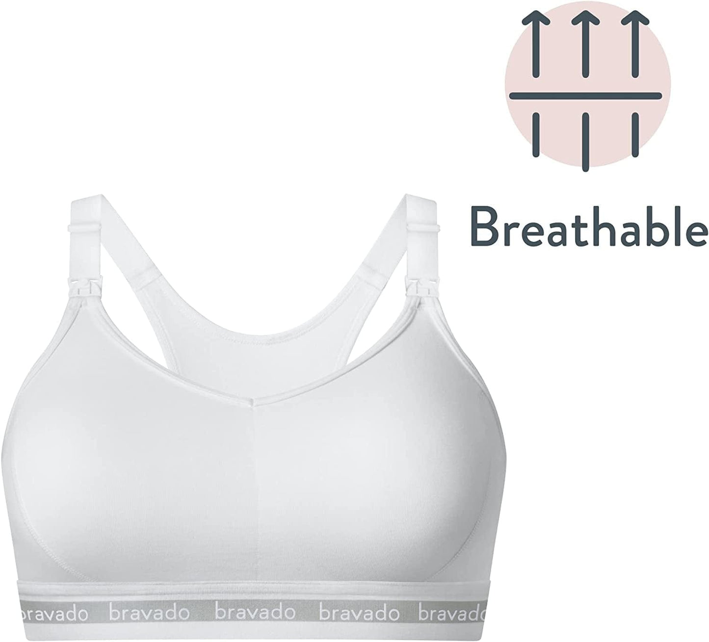 BRAVADO! DESIGNS Original Nursing Maternity Bra Sustainable Regular Full Extended B, C, D, DD/E, DDD/F, G H, I, J Cups
