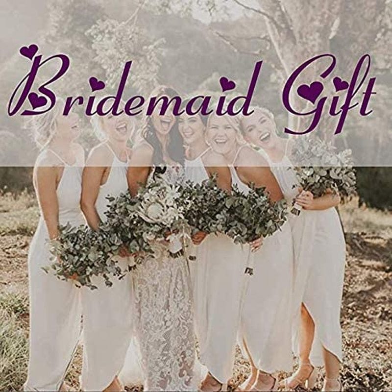 Bridesmaids Gift Set I Couldn'T Tie the Knot without You Wedding Jewelry Stud Earrings Bridesmaids Gifts Love Knot Earrings Rose Gold Proposal Gift Earring Set of 4/6