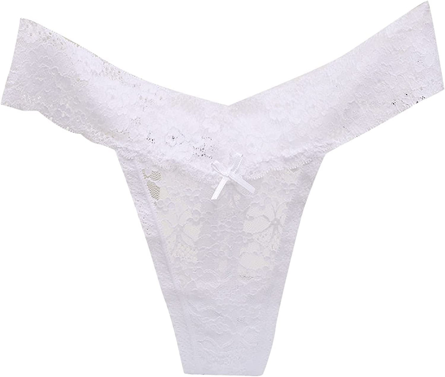 Briefs for Women'S Sexy Lace Thong G-Pants Lingerie Panties Underwear, Multipack Underpants Pack of 5