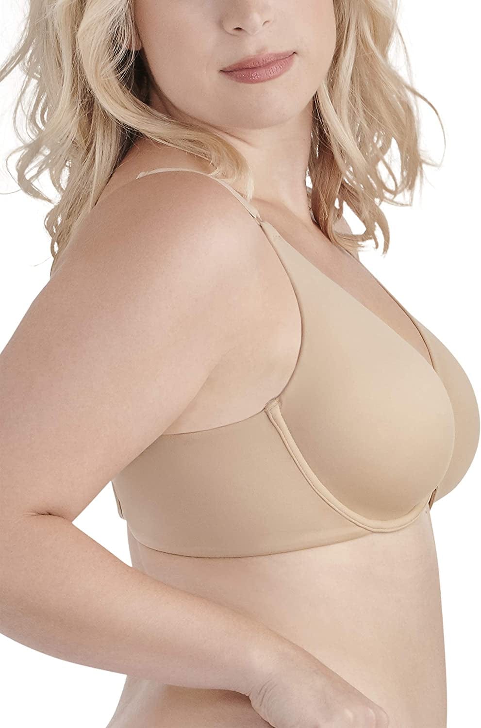 Brilliance by Vanity Fair Women'S Full Figure 2-Ply Back Smoothing Underwire Bra 76571