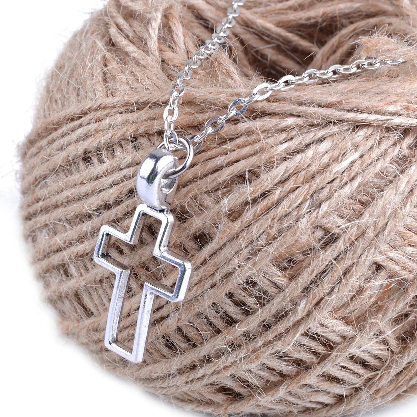 Bronagrand 25 Pieces Mixed Crosses Charms Pendants Jewelry Findings for Making Bracelet and Necklace