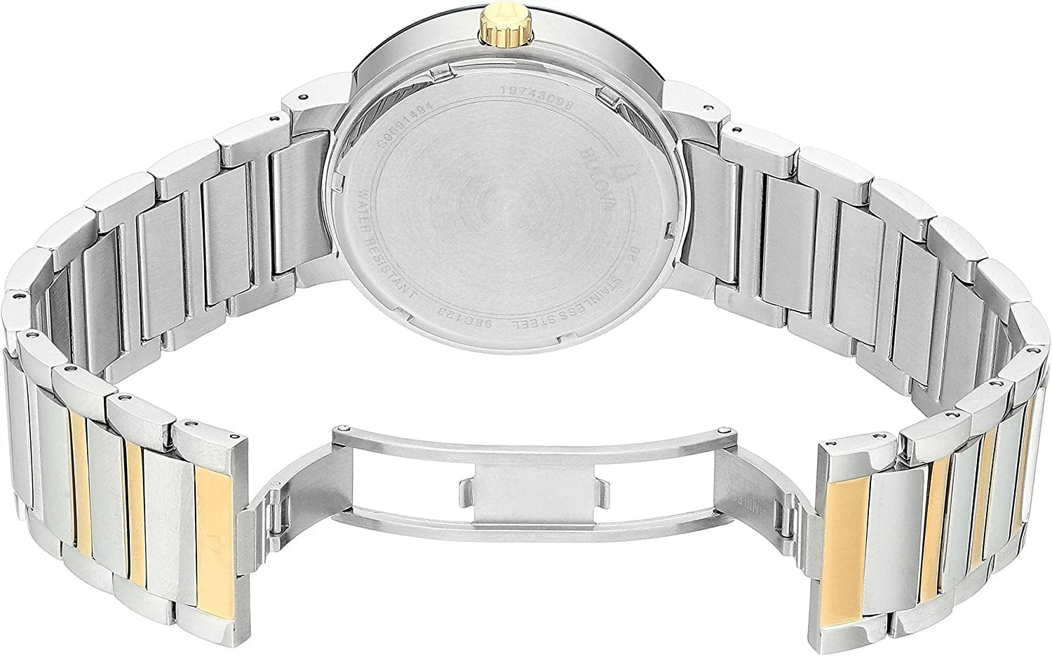 Bulova Men'S Multi-Function Modern Stainless Steel Watch