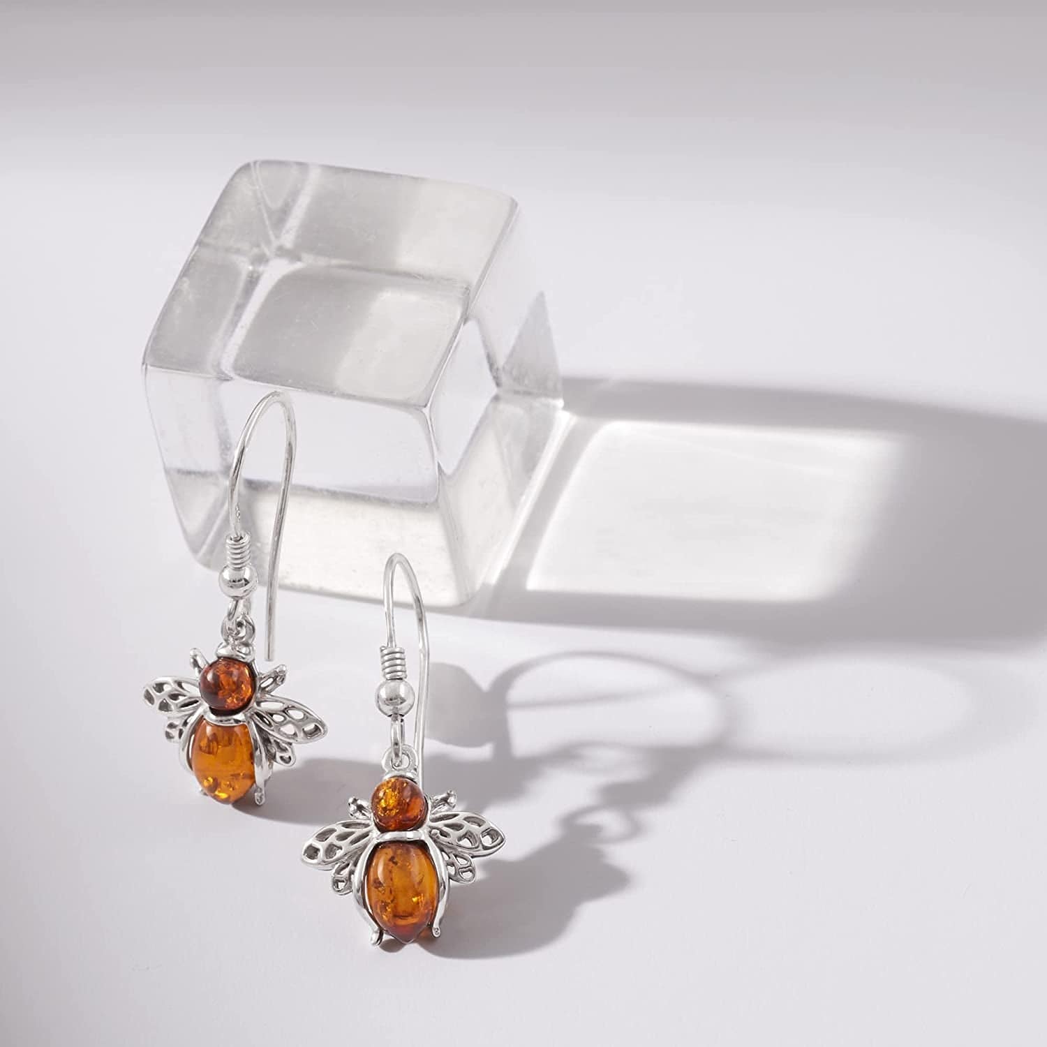 Bumblebee Earrings in Sterling Silver