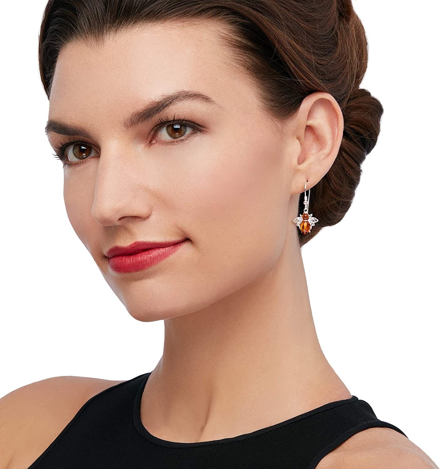 Bumblebee Earrings in Sterling Silver