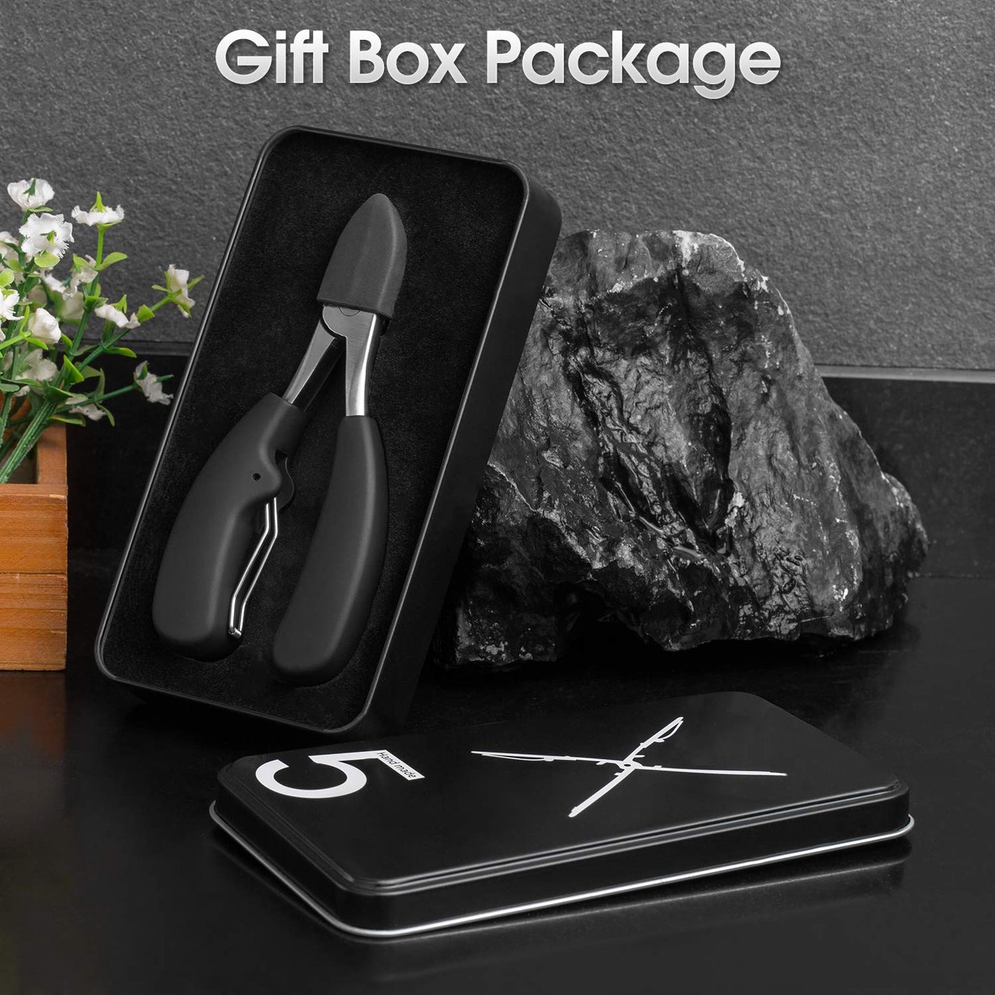 Podiatrist Toenail Clippers Ingrown or Thick Toe Nail Clippers for Men, Toenail Cutters Nipper Precision Diabetic Pedicure Tool Curved Edge, Opove X5 Silver Health & Beauty > Personal Care > Cosmetics > Cosmetic Tools > Nail Tools opove