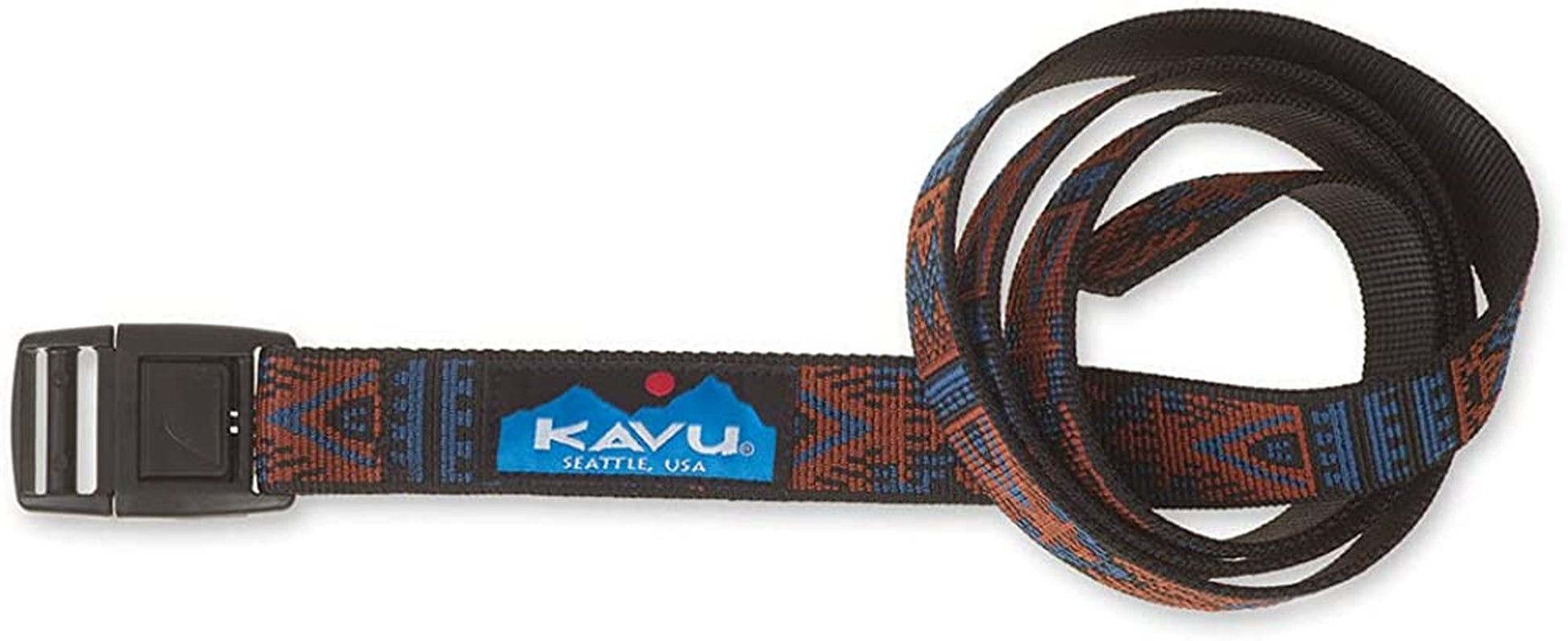 KAVU Burly Belt 1 Inch Nylon Adjustable Waist - Made in America Apparel & Accessories > Clothing Accessories > Belts KAVU-Outdoors Desert Rust One Size