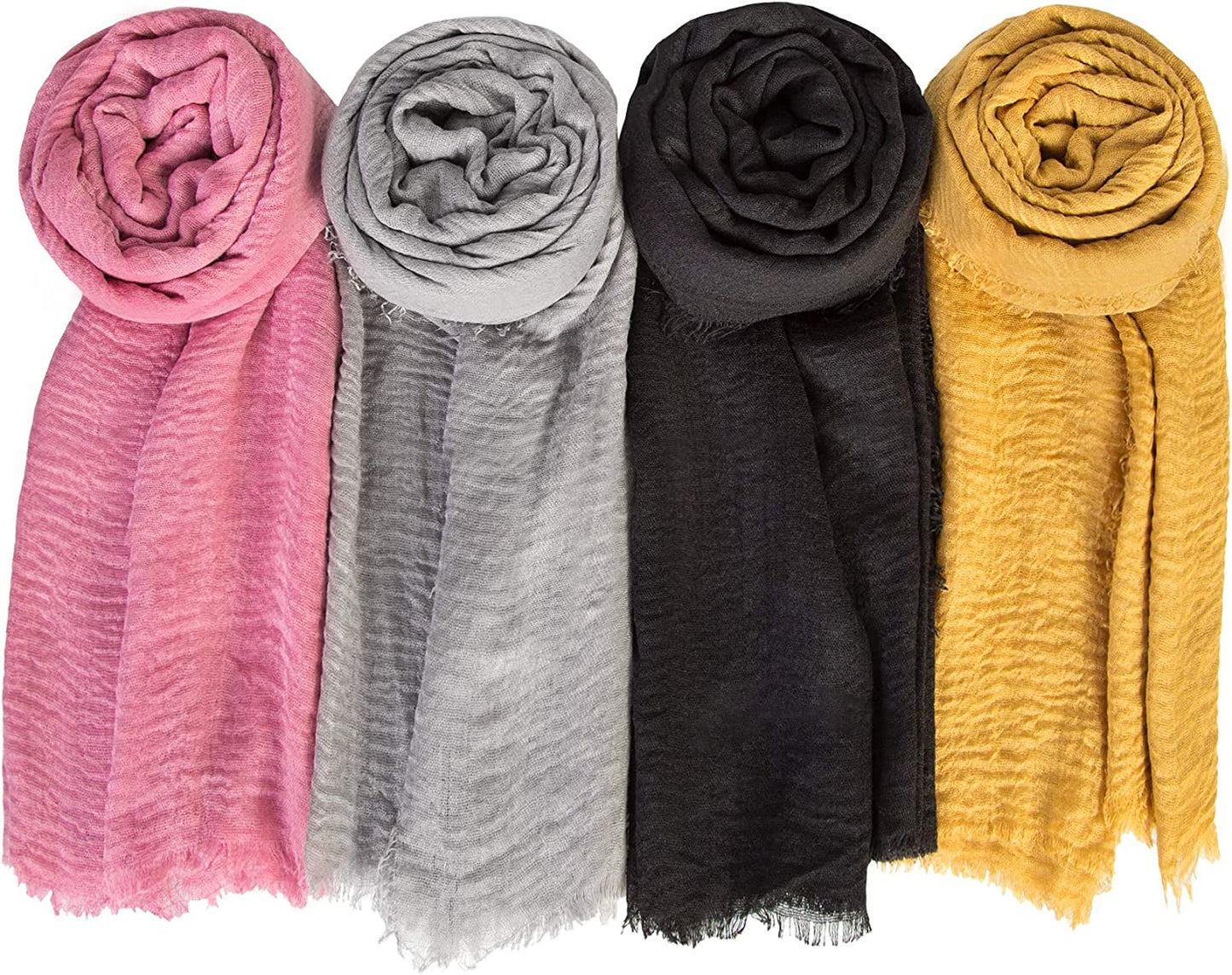 Hijab Scarfs for Women Soft Scarf Shawl Lightweight Long Wraps for All Season Apparel & Accessories > Clothing Accessories > Scarves & Shawls Chalier Fashion