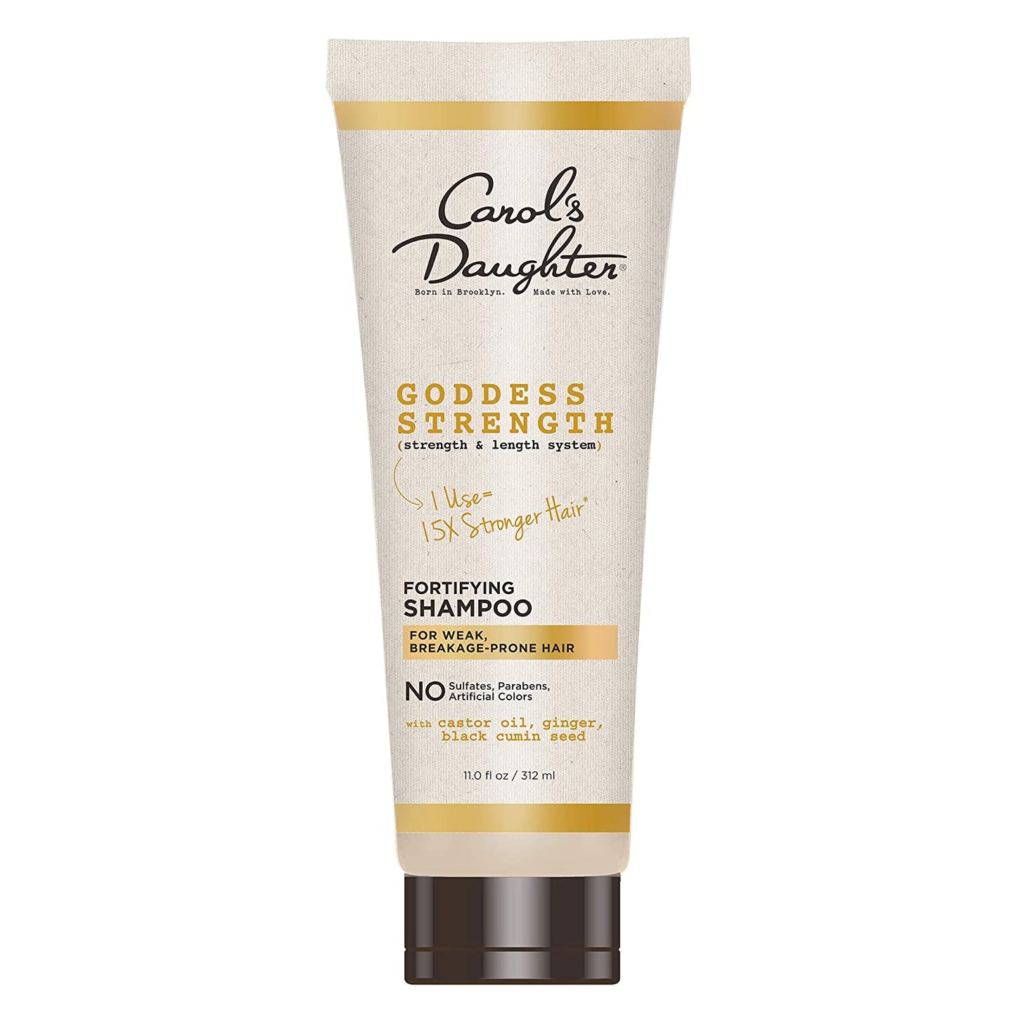 Carol’S Daughter Goddess Strength Sulfate Free Shampoo with Castor Oil for Curly, Wavy, Natural Hair, Anti-Breakage and Anti-Frizz Hair Product, Add Moisture to Dry, Damaged Hair, 11 Fl Oz Health & Beauty > Personal Care > Hair Care Carol's Daughter Shampoo